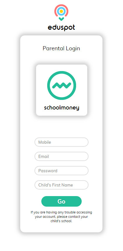 Our Lady Of The Visitation Catholic Primary School Money If You Have More Than One Child They Will Each An Individual Pword So Please Ensure Are Using The Correct For